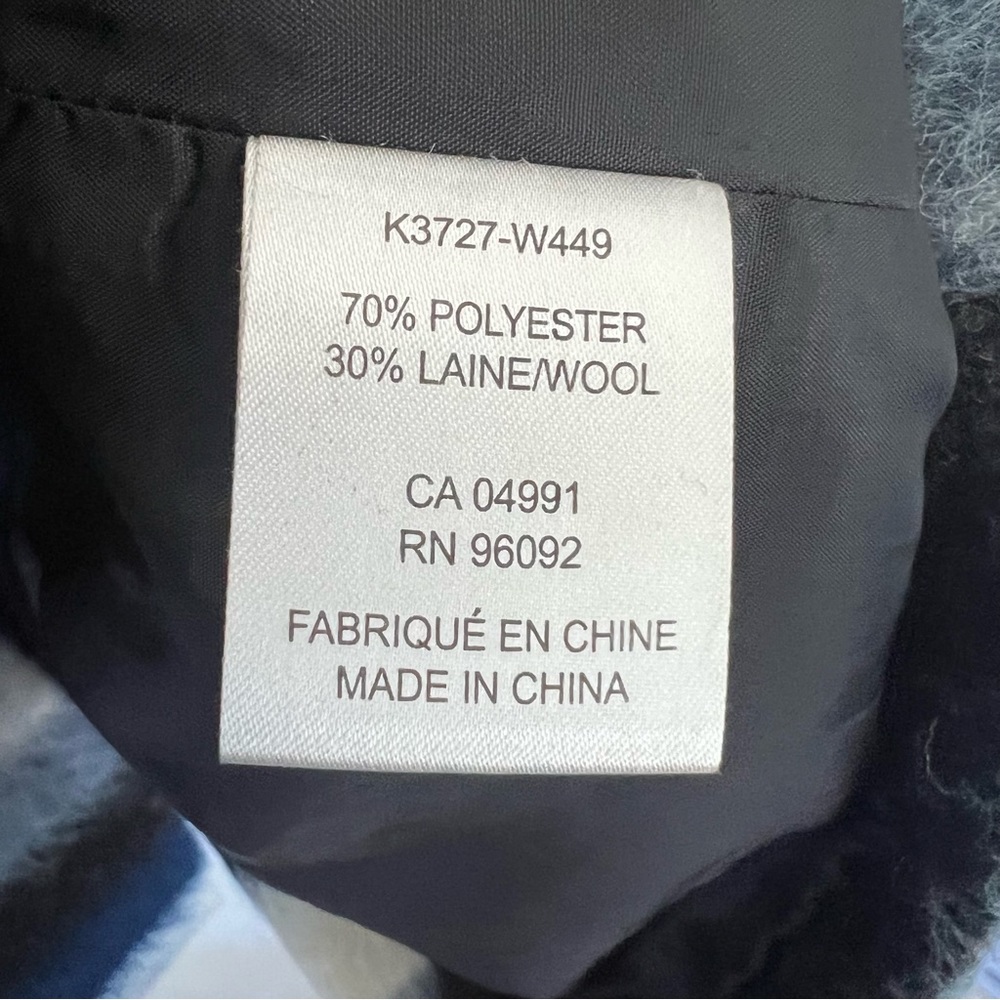 Katherine Barclay Wool Blend Shacket Size M - Picture 8 of 8